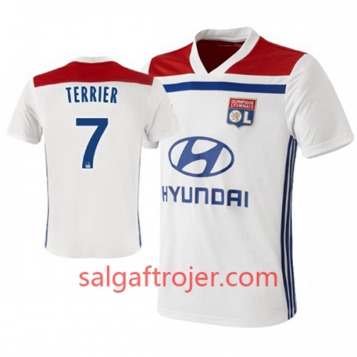 Olympique Lyonnais Fodboldtrøjer Martin Terrier 7 Hjemmebanesæt 2018/19 Kort ærmer Olympique Lyonnais Fodboldtrøjer Martin Terrier 7 Hjemmebanesæt 2018/19 Kort ærmer